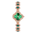 Emerald Luxe Watch