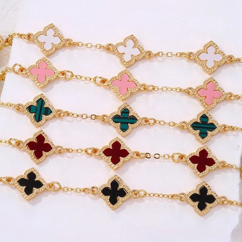 Lucky Clover Plated Bracelet