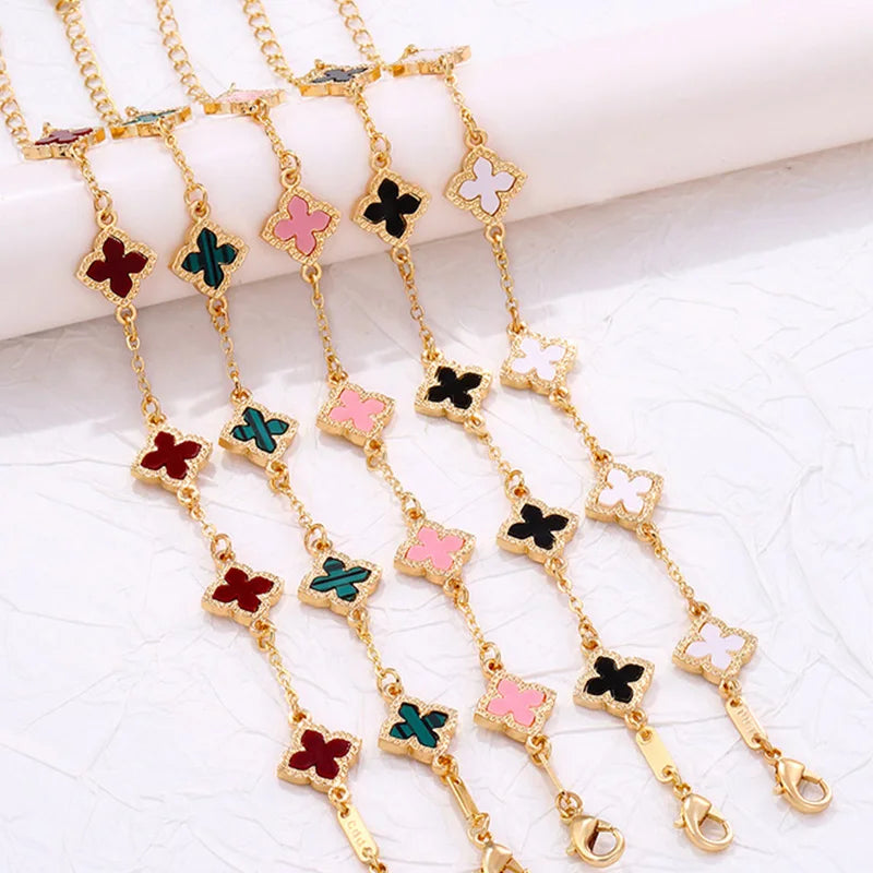 Lucky Clover Plated Bracelet