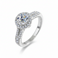 Moissanite Icy Ring
